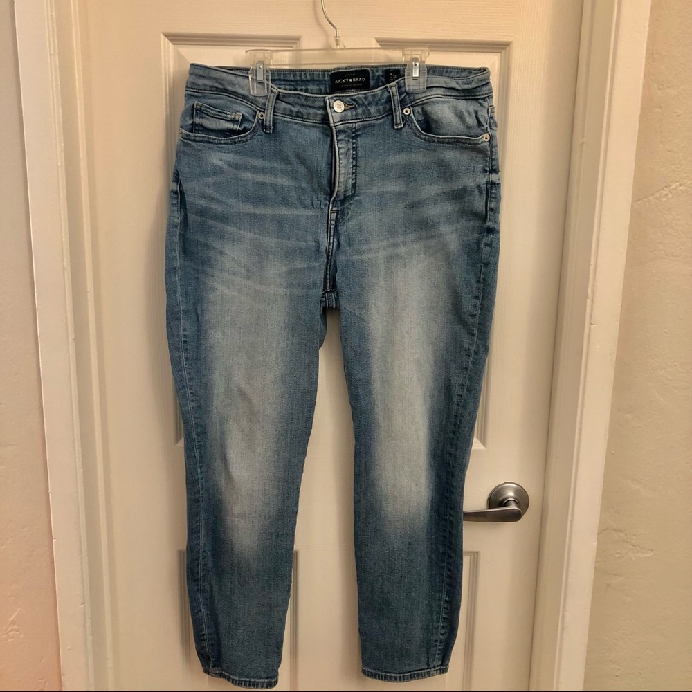 Lucky Brand Hayden Skinny Crop jeans 14/32